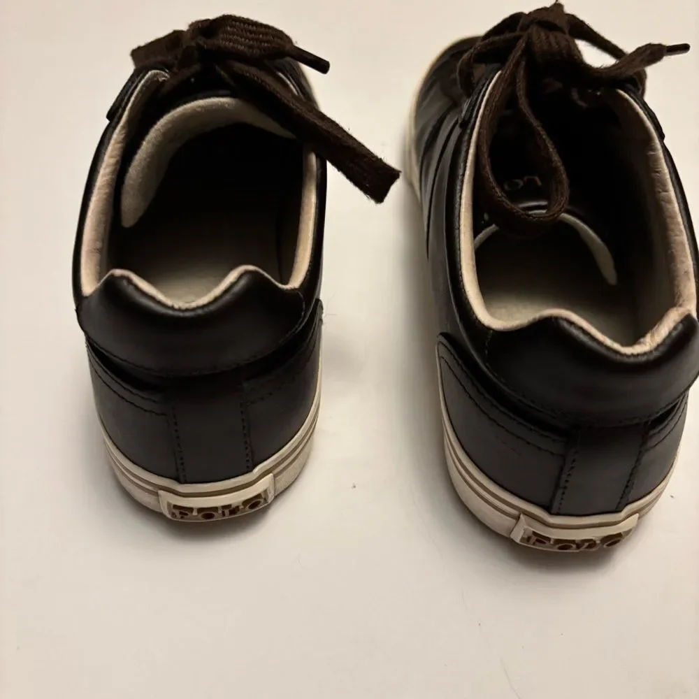 Ralph Lauren Men's Dark Brown Sneakers. Size 8.5D. Very Cool!!😎